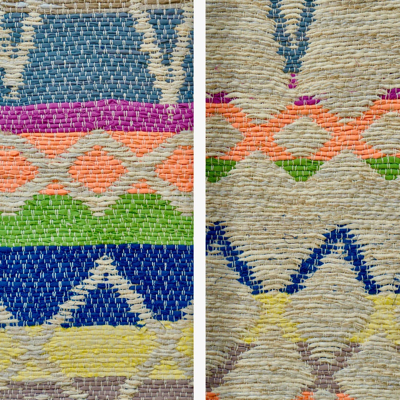 Alfombra Bereber Yute y Algodón - Jarapa Home