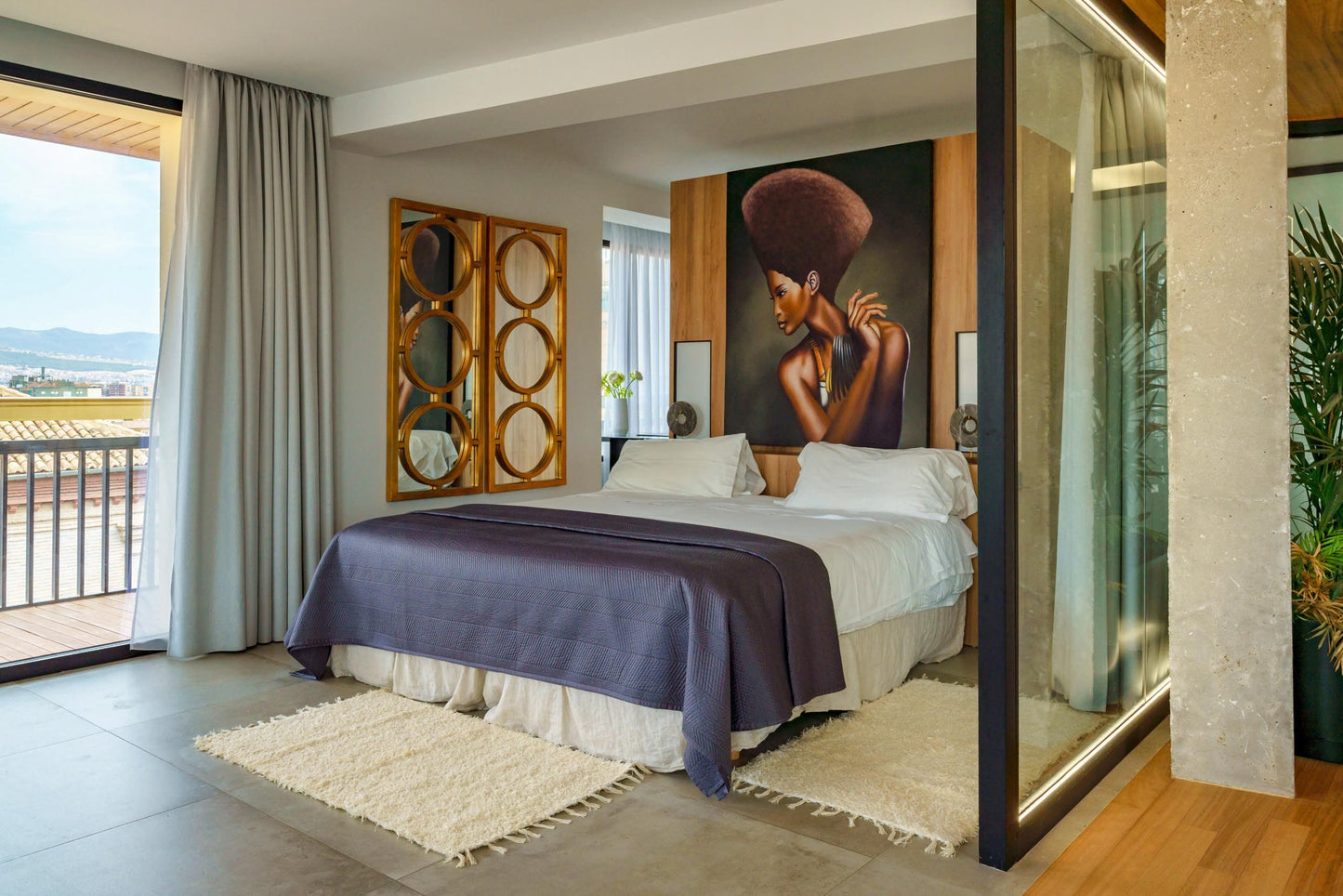 Alfombra pie de cama pelo extra - Jarapa Home
